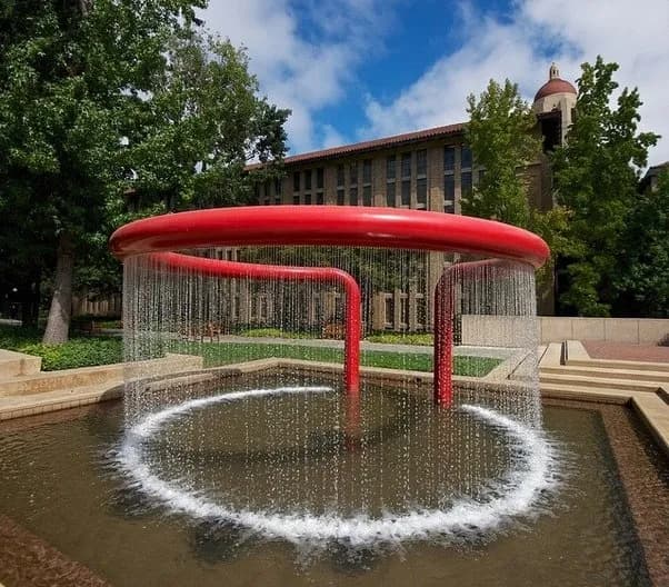 Stanford Fountain Hopping